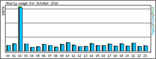 Hourly usage