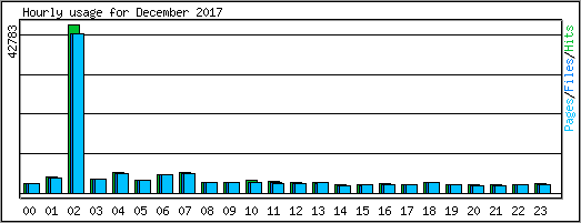 Hourly usage