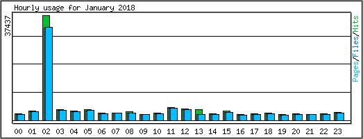 Hourly usage