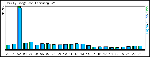 Hourly usage